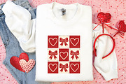Retro Checkered Valentine's SVG PNG, an Illustration by DreamPrint404 (Thumbnail 2 of 8)