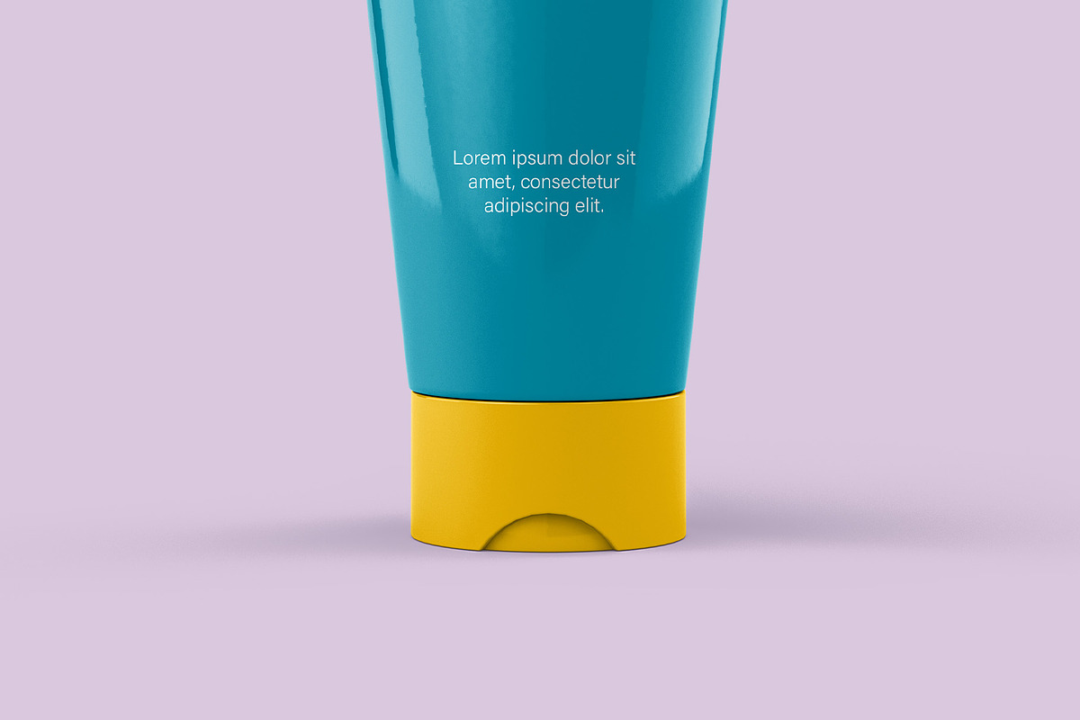 Skincare Tube Mockup 4 view 8 mockup, a Packaging Mockup by Illusiongraphic (Photo 16 of 20)