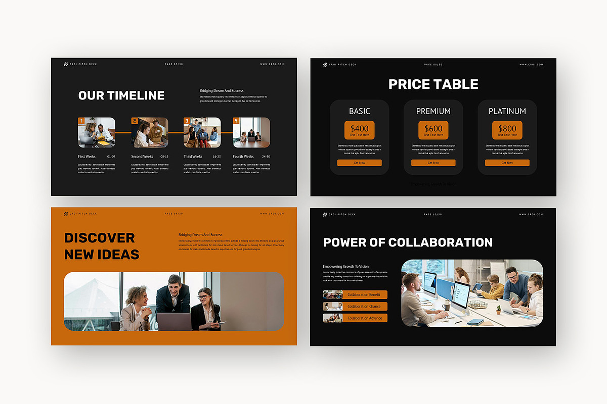 Croi : Pitch Proposal Google Slides, a Presentation Template by Punkl Camp (Photo 13 of 16)