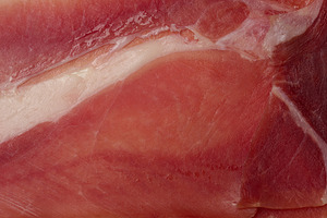 Prosciutto dry-cured pork, detailed cooking background, a Food & Drink Photo by ndanko