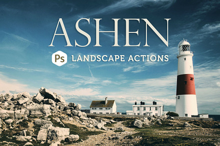 Ashen Landscape Photoshop Actions