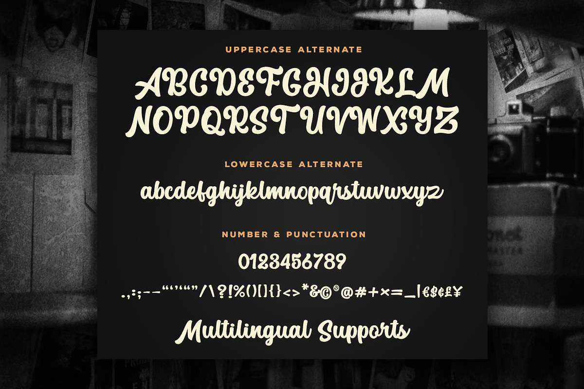 The Macksen Font, a Script Font by Kotak Kuning Studio (Photo 10 of 11)