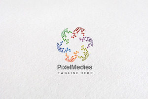 Premium Star Pixel Logo Templates