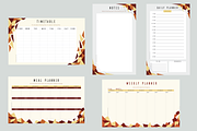 32 Printable Planners, a Stationery Template by Outline Design (Thumbnail 12 of 14)