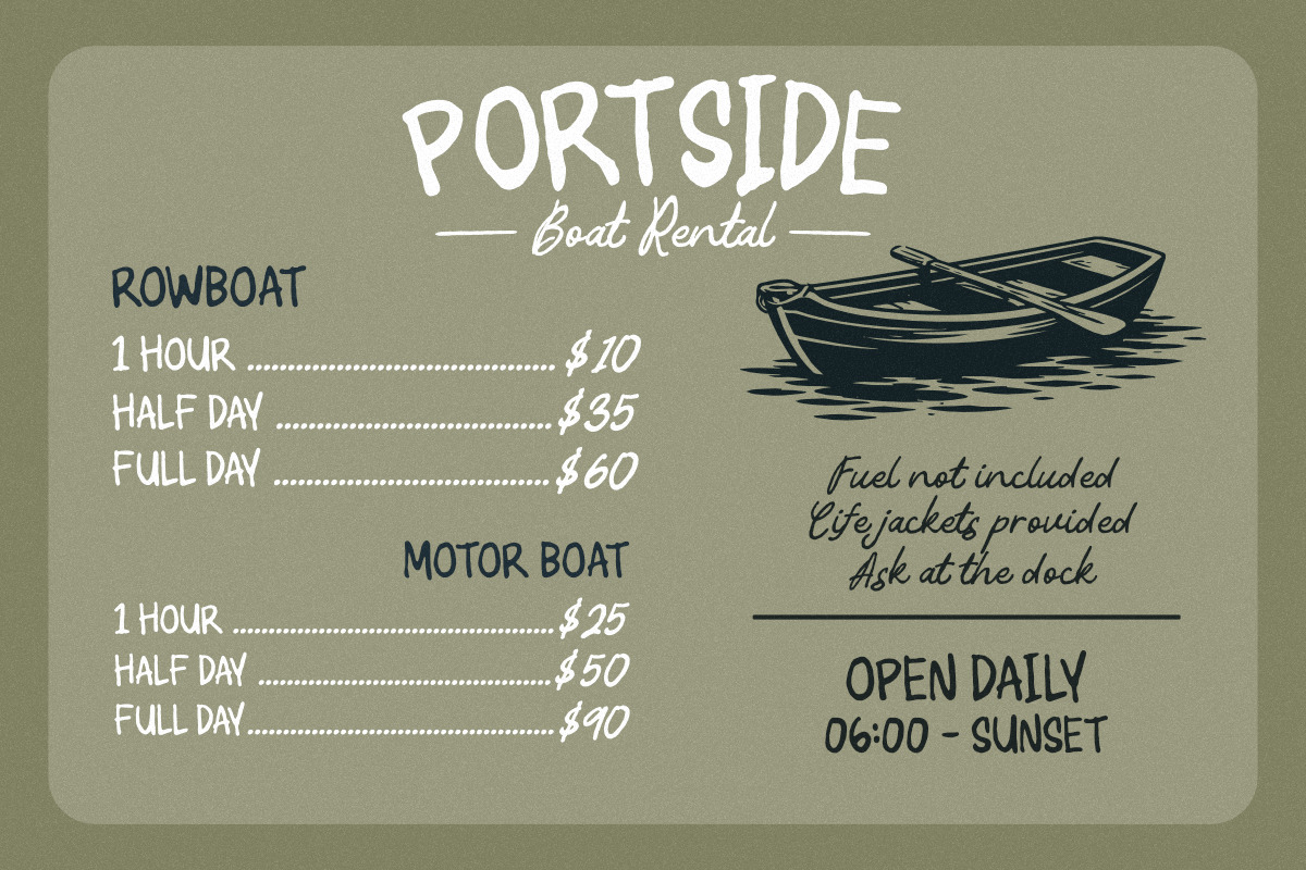 Dockhand Font Duo, a Script Font by Rillatype (Photo 3 of 10)