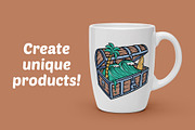 The beach is a treasure, an Object Illustration by gunaonedesign (Thumbnail 2 of 6)