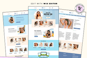 Retro Wix Store Template Bundle