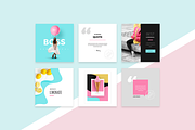 InstaBoss Social Media Pack, a Social Media Template by Skewline (Thumbnail 7 of 11)