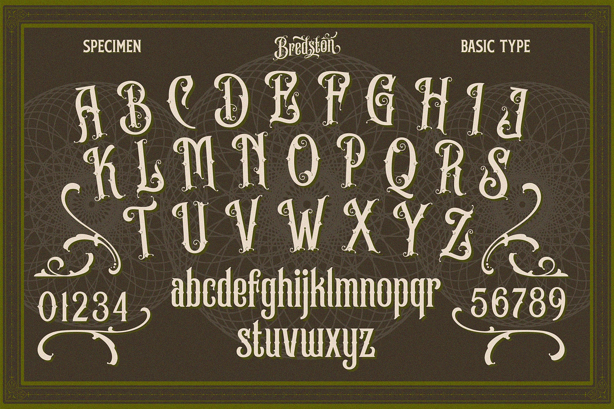 Bredston Vintage Font, a Serif Font by uncurve (Photo 8 of 9)