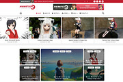 Anime & Manga Elementor Template, a WordPress Template by HasnainDEV (Thumbnail 2 of 4)
