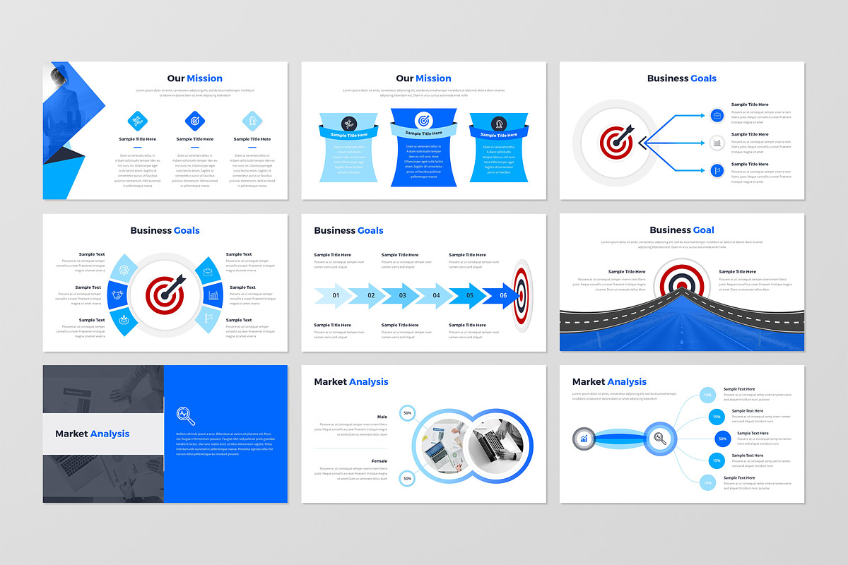 Business Plan PowerPoint Template, a Presentation Template by Orcshape Studio (Photo 11 of 29)