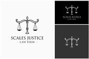 Justice Scales Attorney Law Logo, a Branding & Logo Template by ika trisiana (Thumbnail 1 of 2)