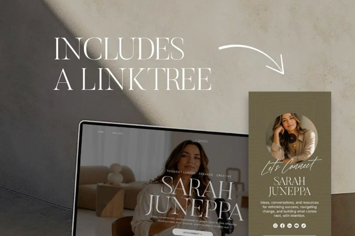 Squarespace Personal Brand Website, a Squarespace Template by JOA CREATIVE LAB (Photo 3 of 6)
