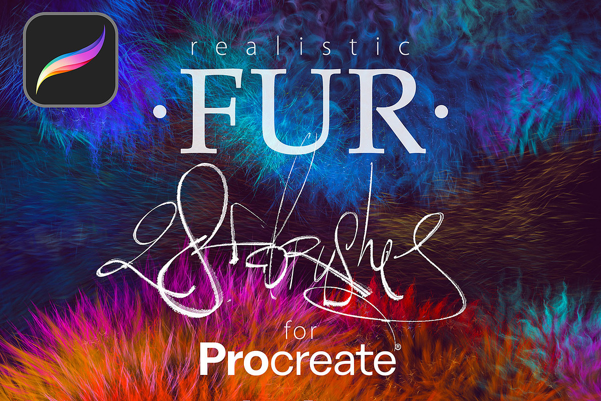 PROCREATE Brush Bundle: $37 not $58, a Brush Add-On by Eldar Zakirov's (Photo 2 of 12)
