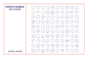 Speech Bubble Icons