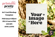 Woodland 5x7 Card Mockup PSD, a Product Mockup by Printable Pretty Studio (Thumbnail 5 of 6)