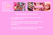 Makeup Shop Banner Templates, a Shopify Template by SunshineStudioBoutique (Thumbnail 5 of 7)