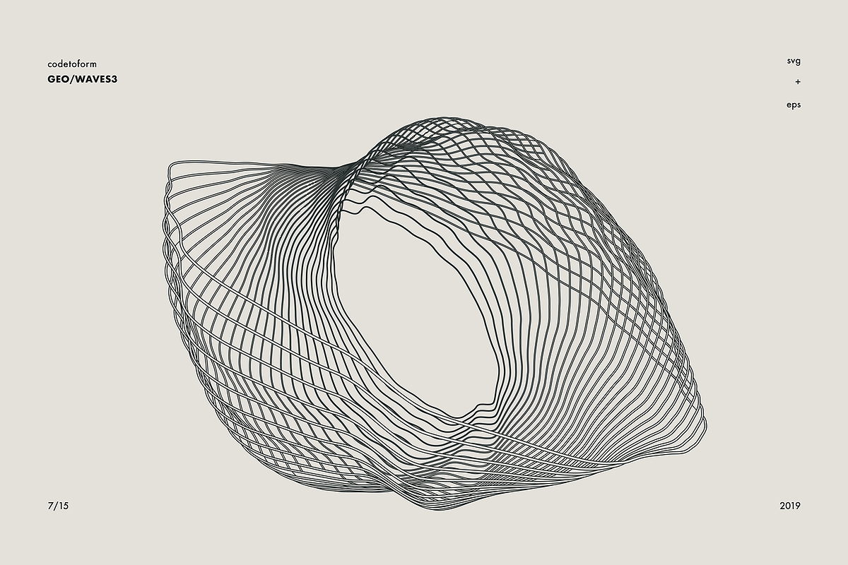 GEO_WAVES3 Vector Pack, a Background Graphic by codetoform (Photo 11 of 17)