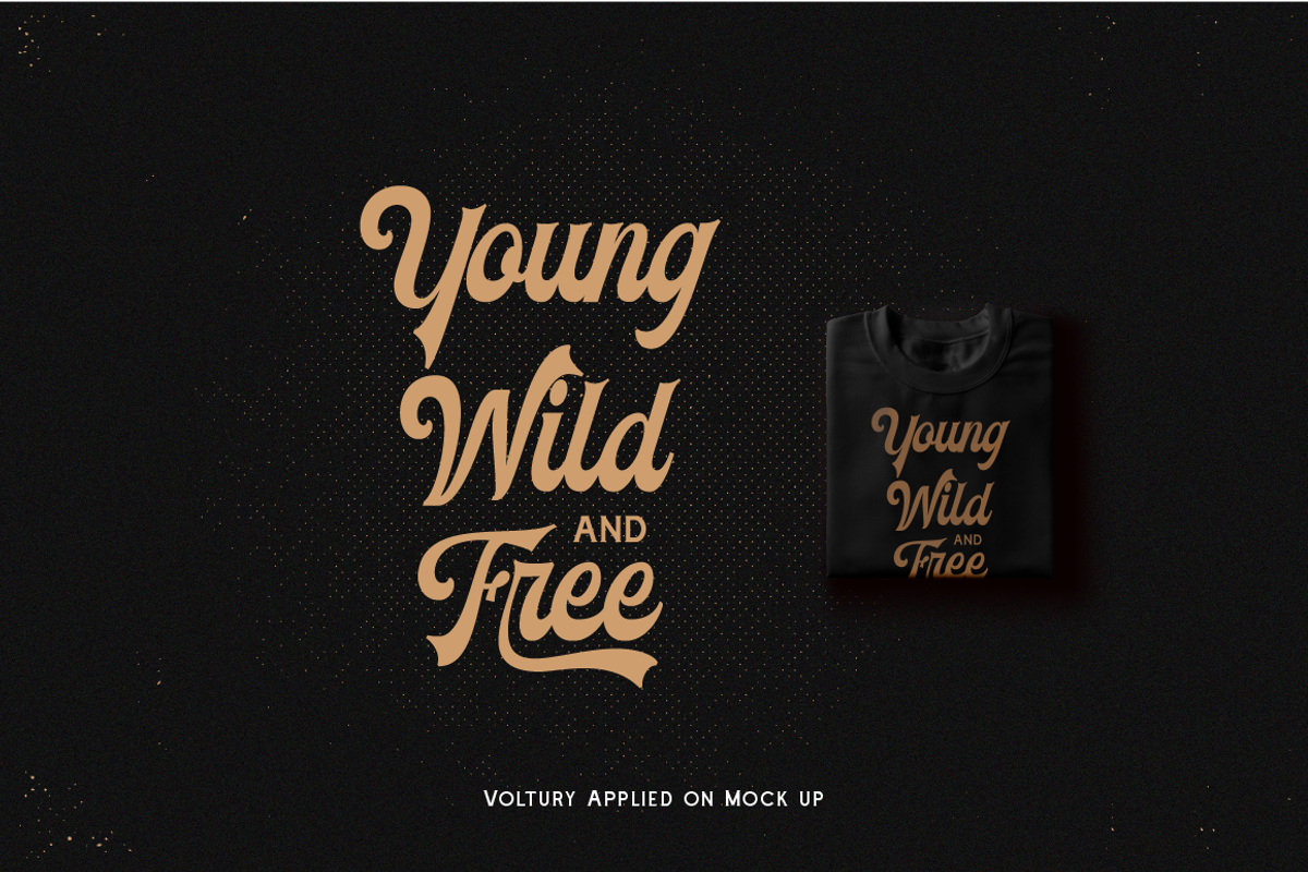 Voltury Vintage Script (with extras) preview 7