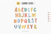 Cute Dinosaur clipart & ABC, an Object Graphic by Cuteanny Design (Thumbnail 4 of 5)