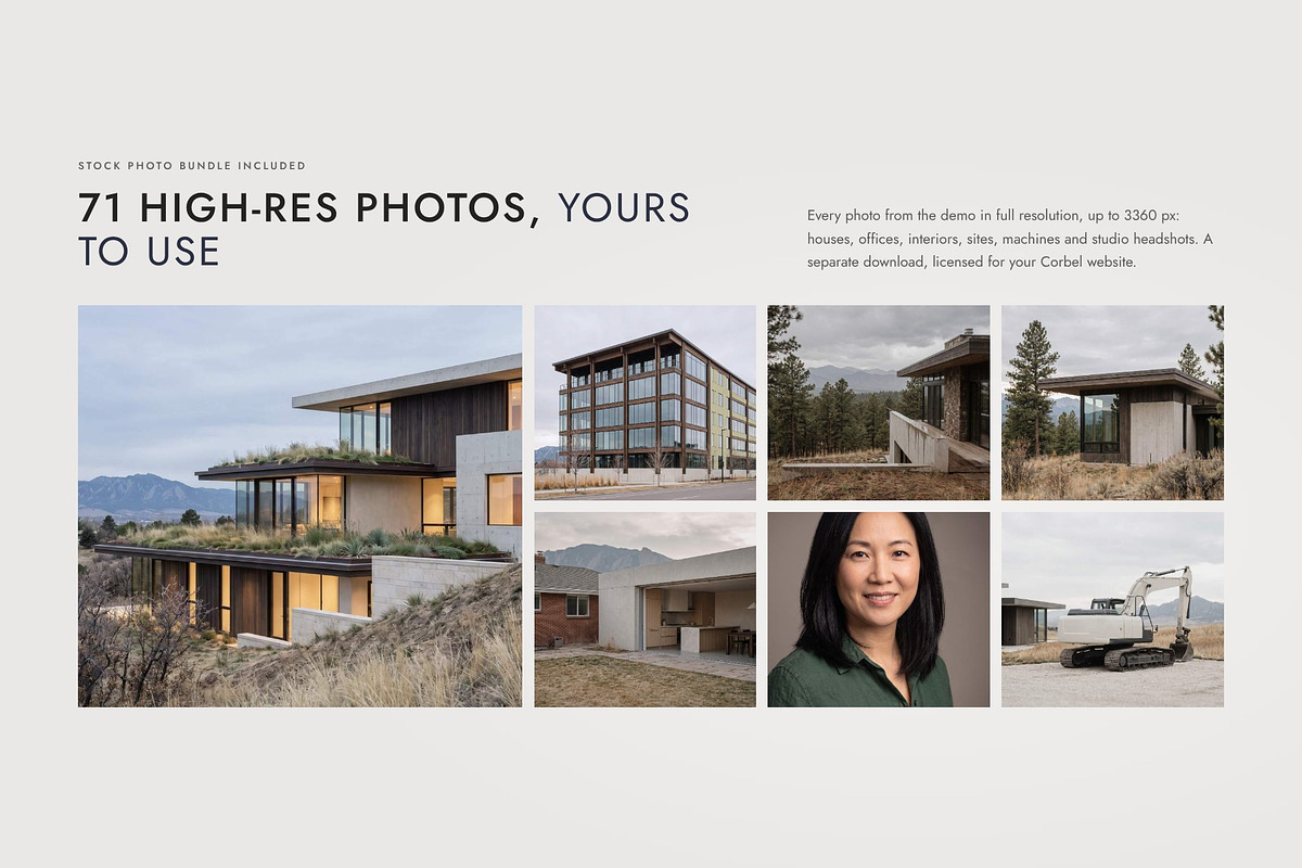 Corbel Architecture Elementor Theme, a WordPress Template by Tomasz Ganclerz (Photo 20 of 42)