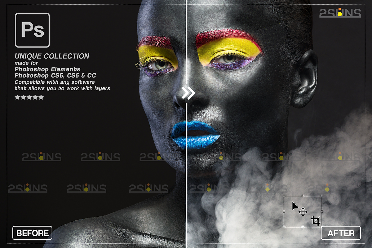 White smoke photo overlay, Fog, an Object Graphic by 2SUNS (Photo 9 of 9)