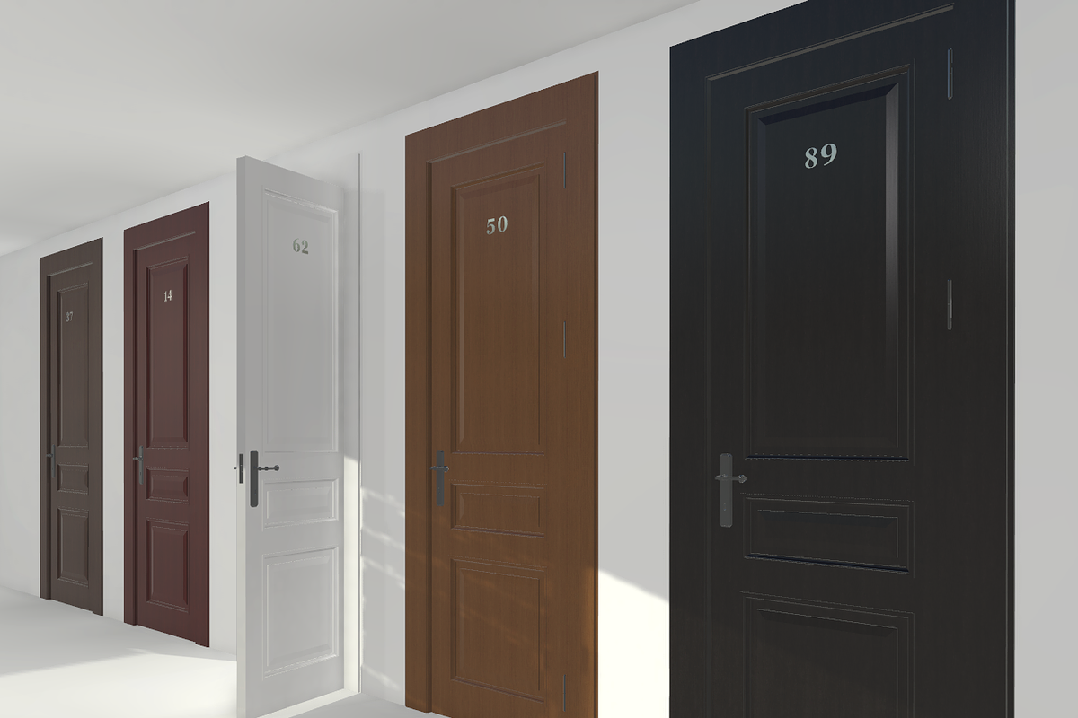 Door Collection, a Furniture 3D Model by Webcadabra (Photo 2 of 4)