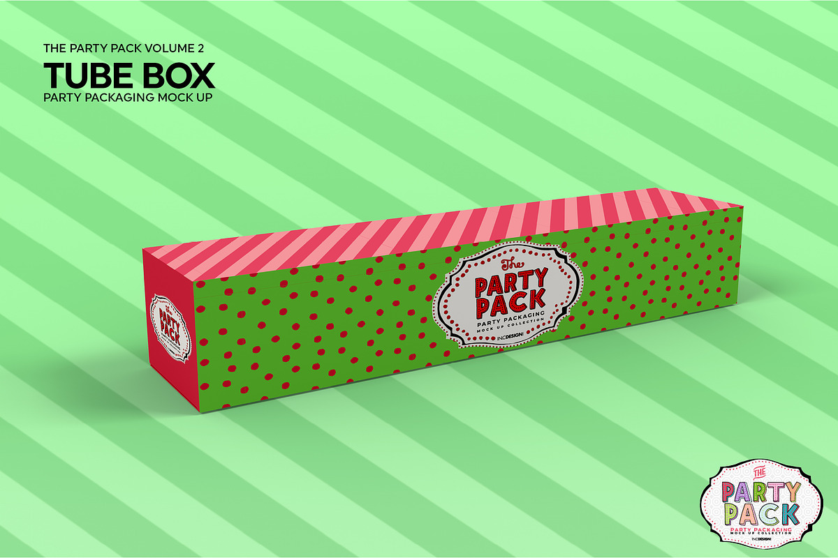Vol.2 Party Packaging MockUps, a Packaging Mockup by INCDesign (Photo 16 of 18)