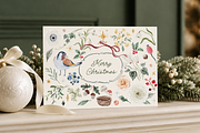 Secret Winter Garden Collection, a Decorative Illustration by Karma (Thumbnail 10 of 21)
