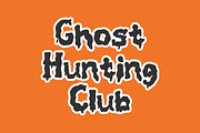 Ghosties - A Spooky Display Font, a Handwritten Font by Beck McCormick (Thumbnail 9 of 10)