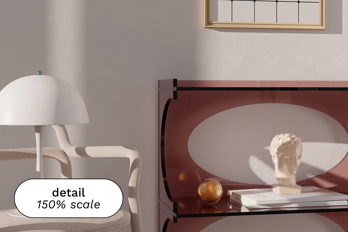 Frame Mockup Bundle ZOJA, a Print Template by Bonumo (Photo 5 of 14)