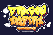 Dragon Empire, a Script Font by Yoga Letter (Thumbnail 1 of 5)