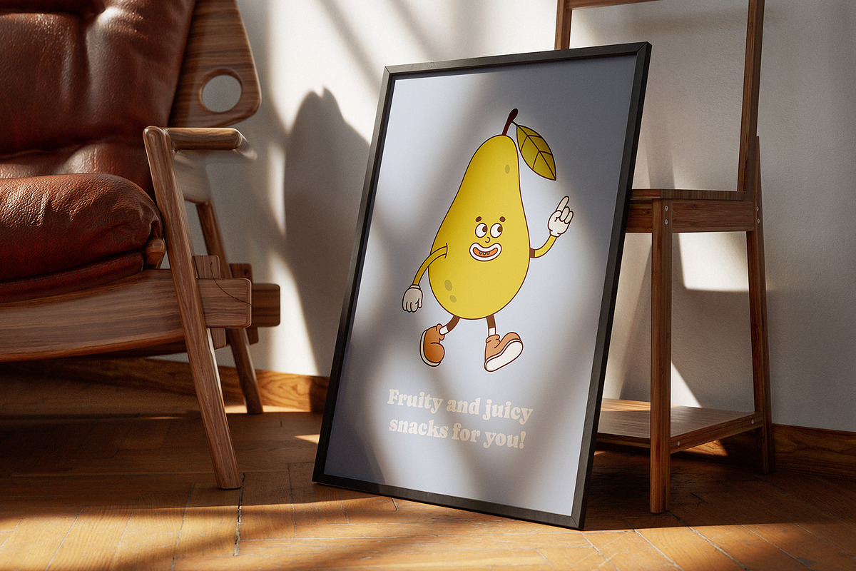 Retro Fruits, a Food Illustration by Sweet Corner (Photo 10 of 11)