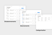 Suivi des Abonnements, a Templates & Theme by MisterAutomatiz (Thumbnail 2 of 4)