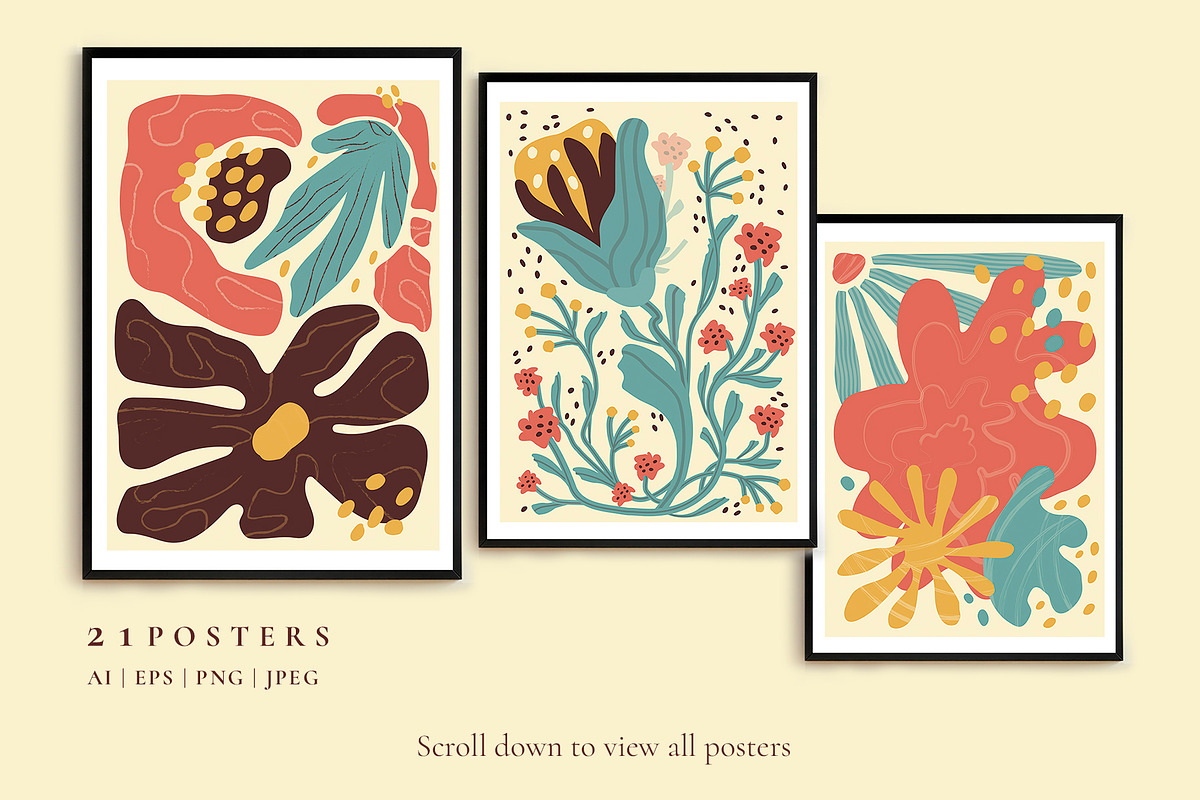Modern Art - Retro Bundle | 6 in 1, an Object Illustration by Graphic Art (Photo 2 of 18)