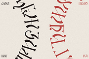 Slava - decorative traditional font, a Font by Stefan Kostić (Thumbnail 8 of 11)