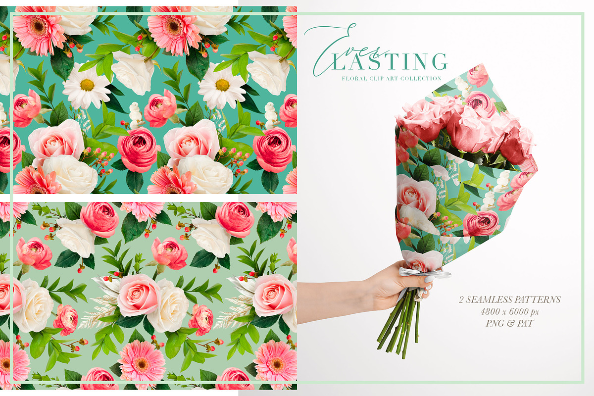 Everlasting Floral Clip Art, an Object Graphic by Eclectic Anthology (Photo 10 of 14)