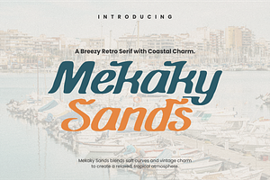 Mekaky Sands – Coastal Retro Serif