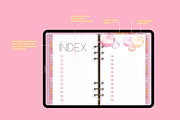 Pastel Digital Planner Mega Bundle, a Templates & Theme by SunshineStudioBoutique (Thumbnail 8 of 11)