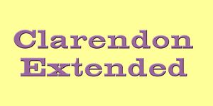 Clarendon Extended