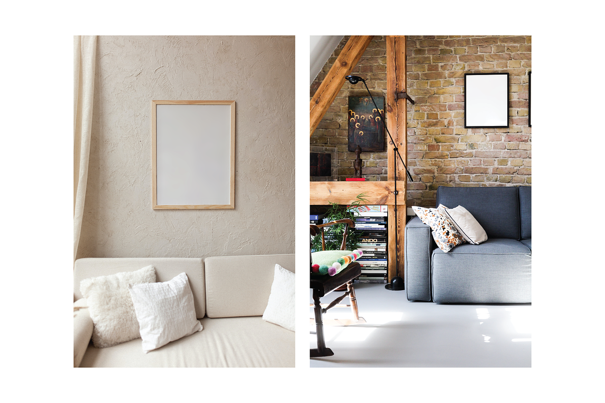 Frame Mockup Bundle - Dura, a Household Mockup by Saguaro Digital (Photo 3 of 12)