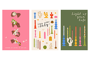 150+ Candle Making Clipart Set, an Object Illustration by Zeukaa (Thumbnail 12 of 15)