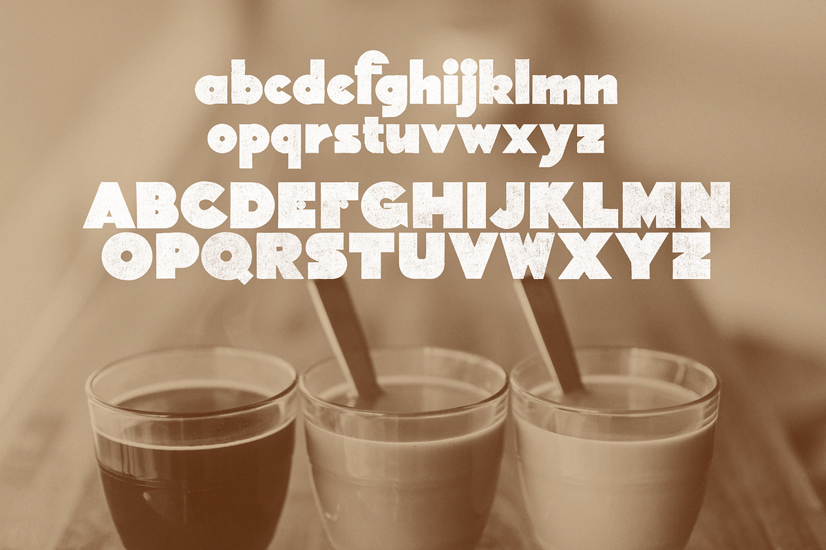 Kofffi | SVG vintage font, a Sans Serif Font by Drawwwn (Photo 3 of 9)