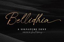 Bellidhia - Handwriting Font