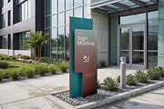 Wayfinding & Signage Mockups, an Advertising Mockup by Mockup Cloud (Thumbnail 7 of 19)