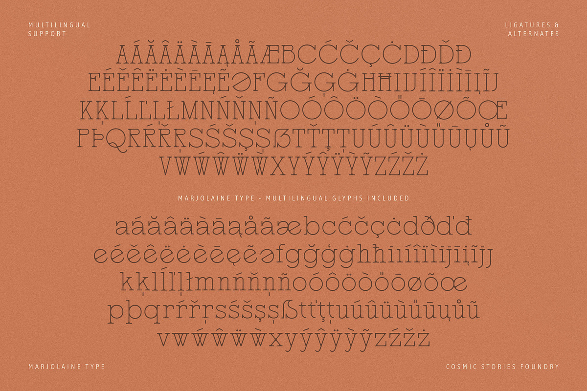 Marjolaine Type - A delicate Serif, a Serif Font by CarmineType (Photo 21 of 24)