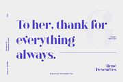 Bagoni Type, a Serif Font by Attract Studio (Thumbnail 2 of 19)