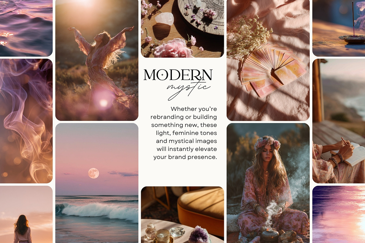 Modern Mystic Stock Images Vol 2, a Business Photo by The Brand Alchemists (Photo 2 of 10)