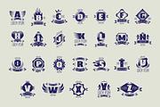 26 Heraldic Logo Templates + 2 Fonts, a Branding & Logo Template by Gleb Guralnyk (Thumbnail 4 of 5)