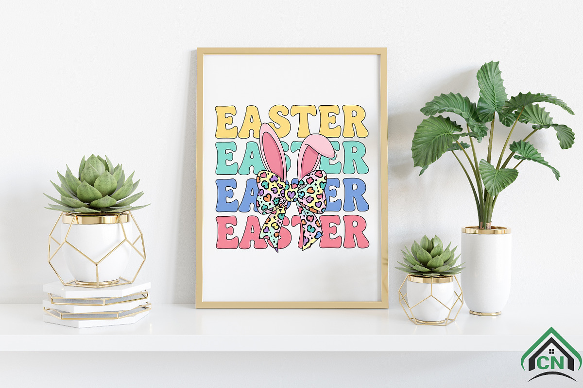 Easter Bunny Coquette Png, Easter, an Illustration by Craft Nest (Photo 6 of 6)
